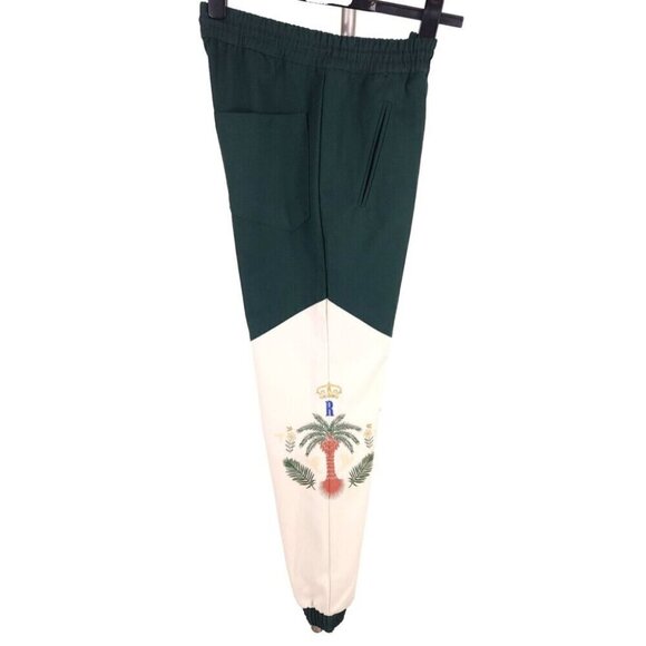 Rhude Flight Pant Size M Mens Green Cotton Track RARE - Picture 6 of 16